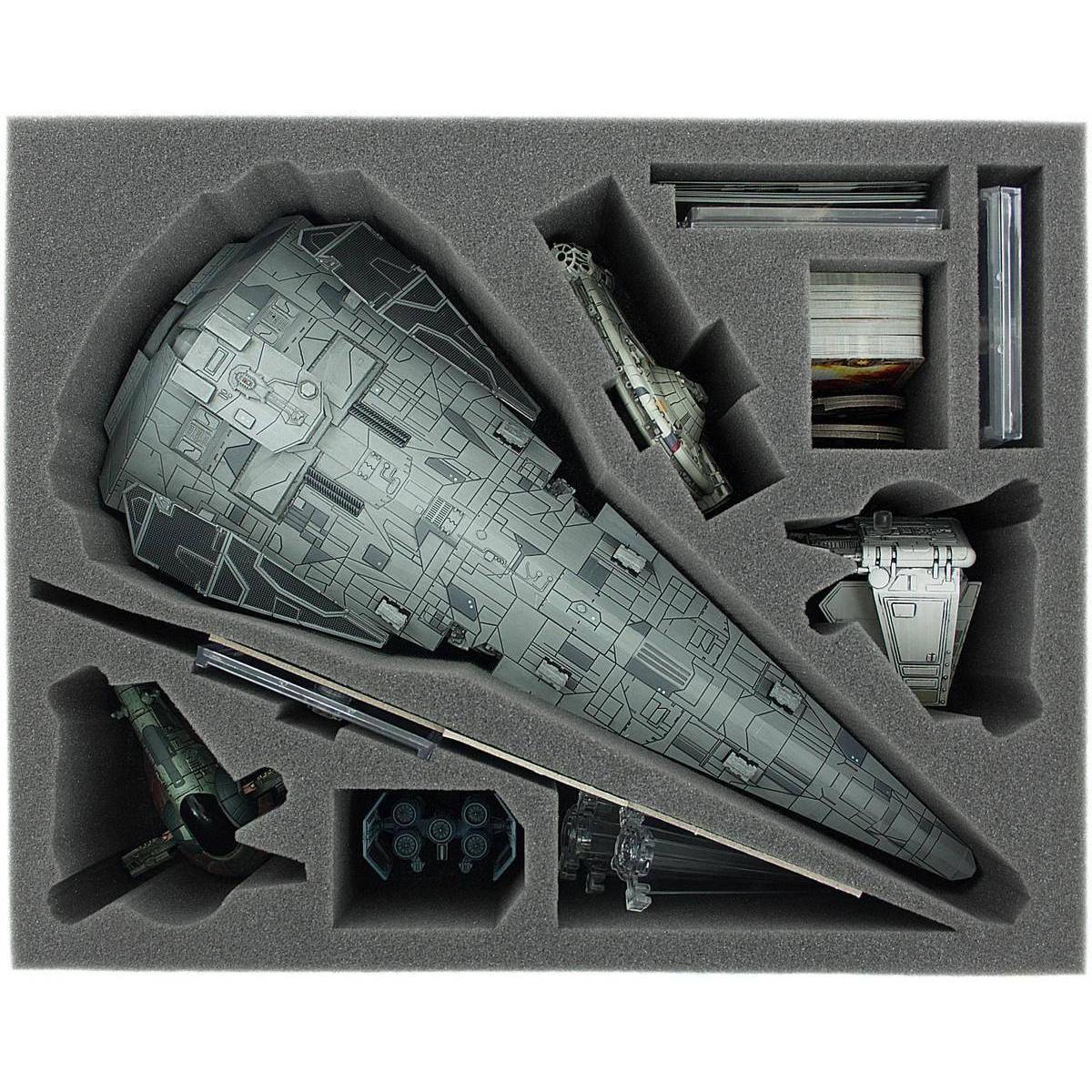 FSDB090BO - Schaumstoffeinlage für Star Wars X-WING Imperiale Sturm-Korvette