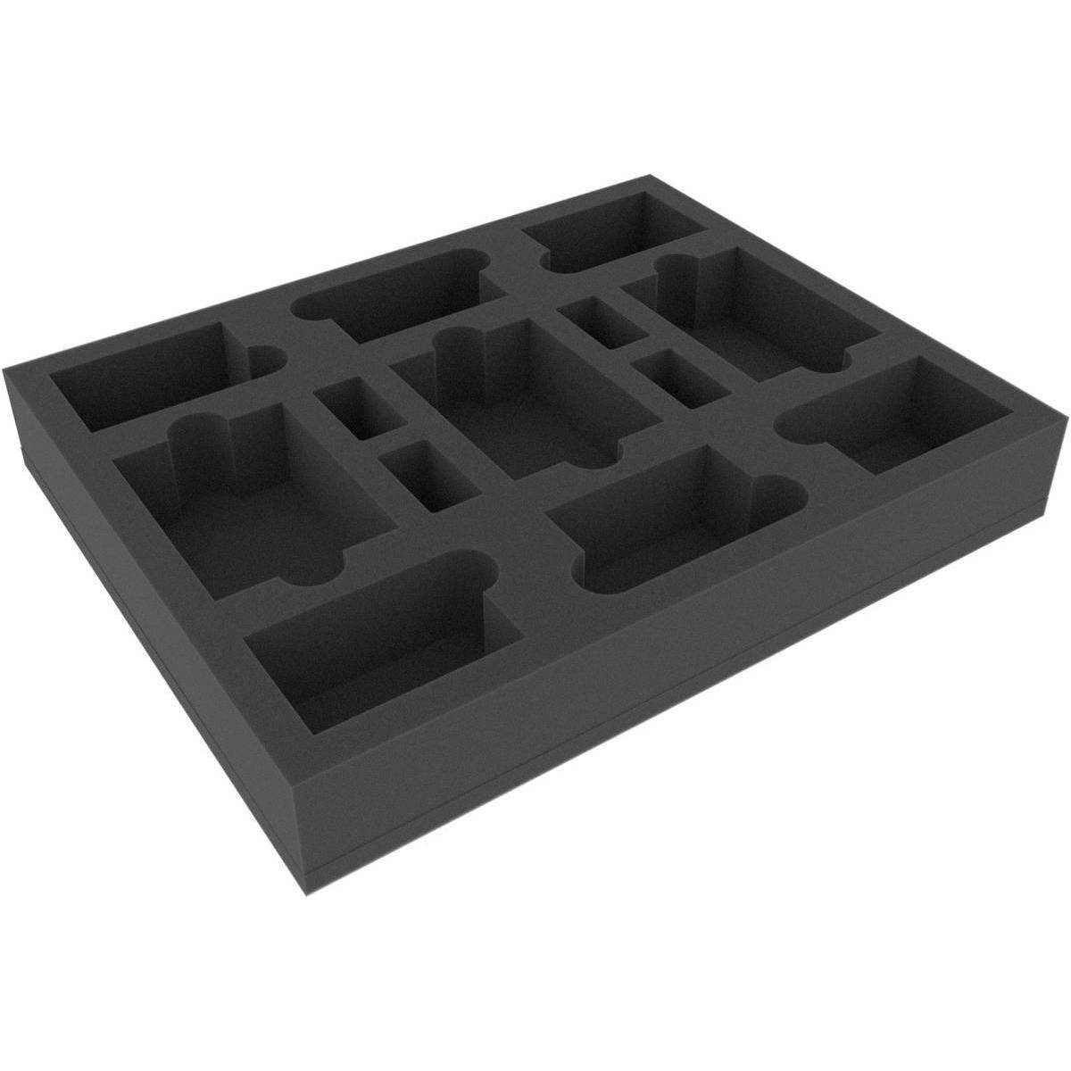 FSLG050BO - 50 mm Full-Size Schaumstoffeinlage für Zubehör mit 13 Fächern