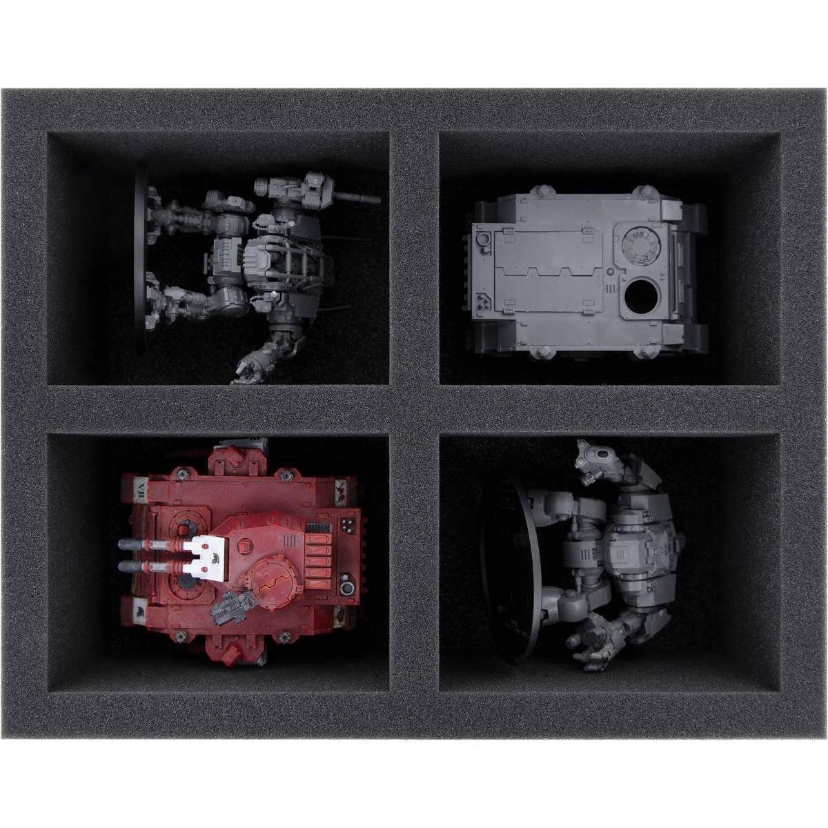 FS100A007 - Schaumstoffeinlage für Space Marines - 4 Fächer