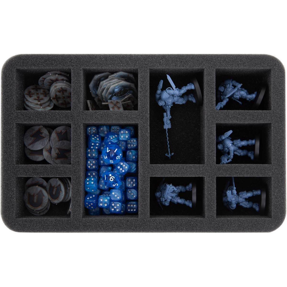 HS045WH46 - Schaumstoffeinlage für Primaris Space Marines - 10 Fächer