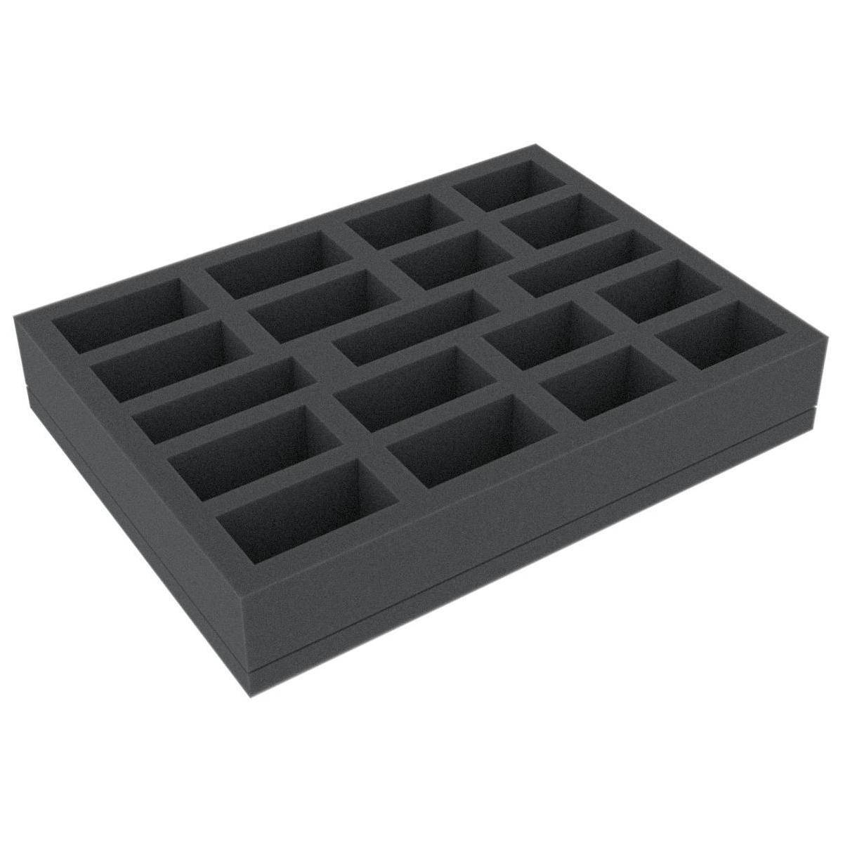 HGMFGK040BO - 230 mm x 170 mm x 40 mm Schaumstoffeinlage für Brettspiele
