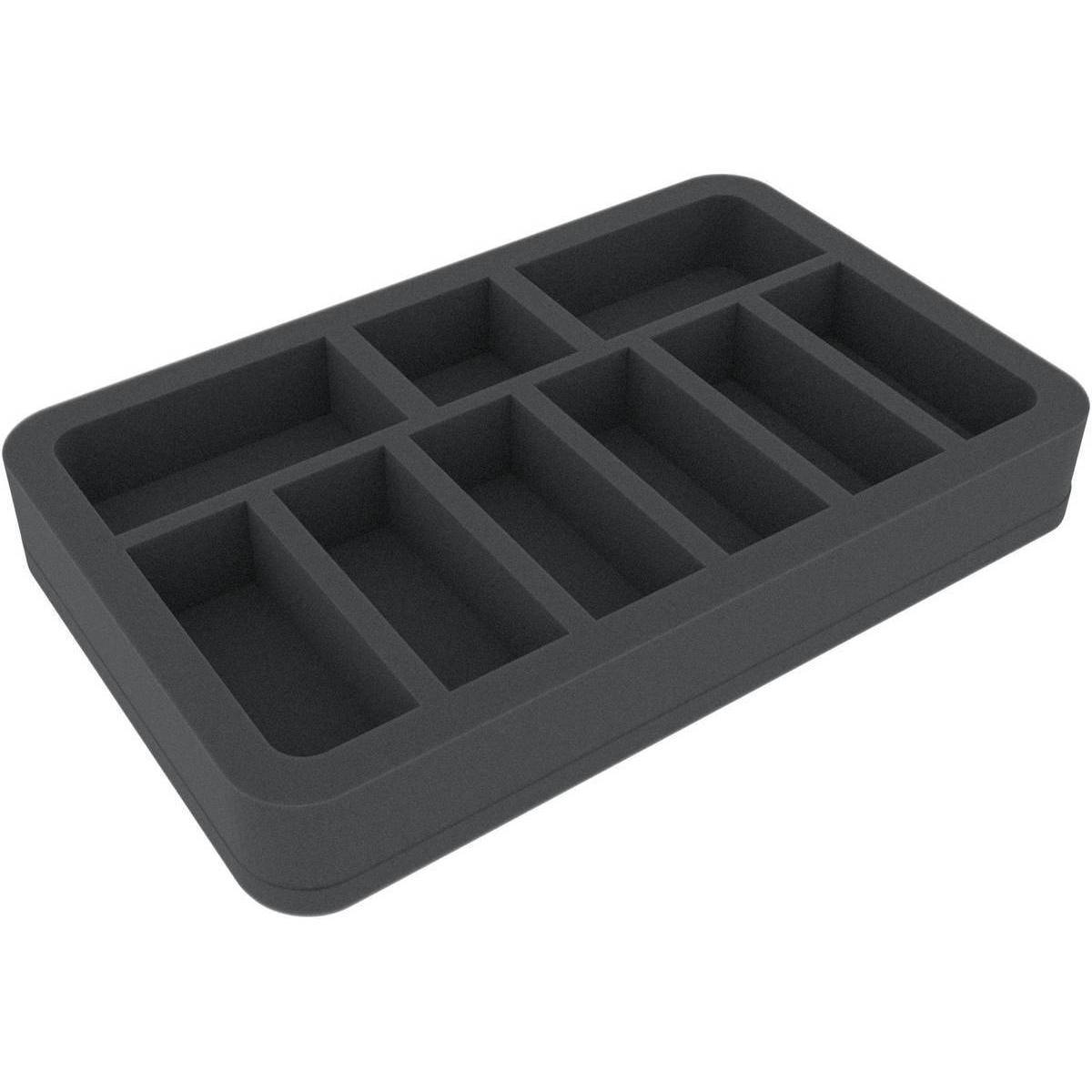 HS040I004BO - 40 mm Half-Size Schaumstoffeinlage mit 9 Fächern