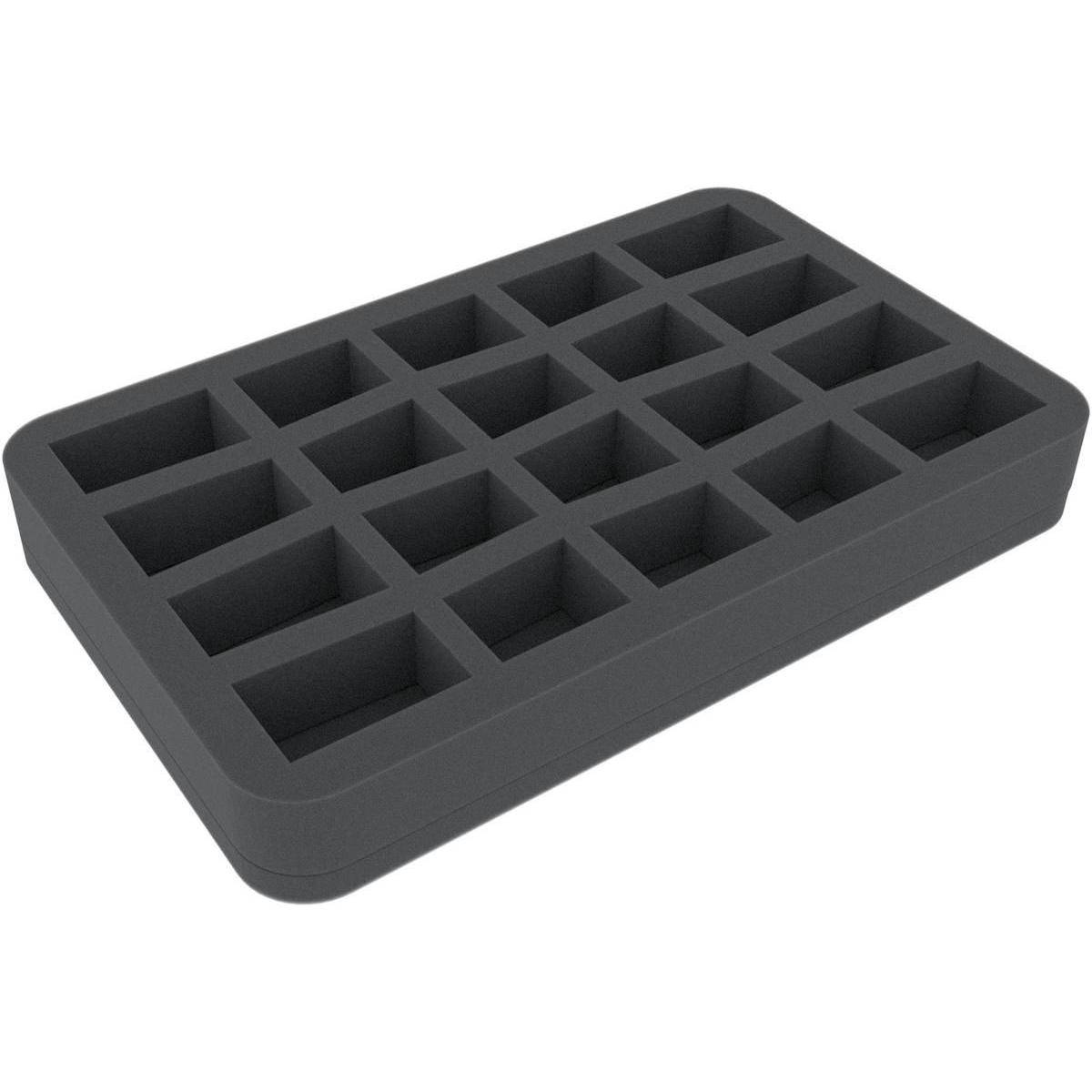 HS035A022 - 35 mm Schaumstoffeinlage für Miniaturen im Maßstab 1:56 (28 mm)