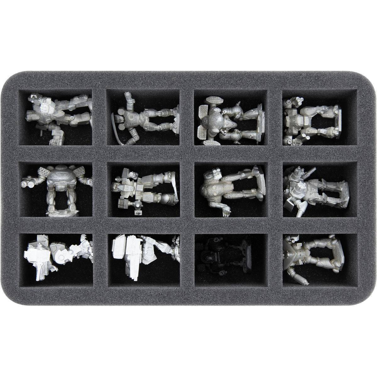 HS050BT05 - Schaumstoffeinlage für BattleTech - 12 Mechs