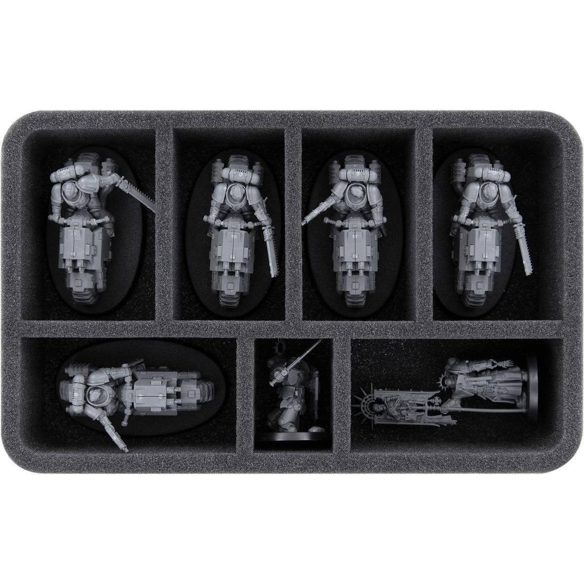 HS055A007 - Schaumstoffeinlage für Deathwatch - 7 Fächer