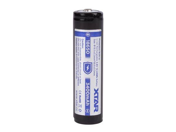 XTAR LI-ION 3.6 V - 3500 mAh - 18650