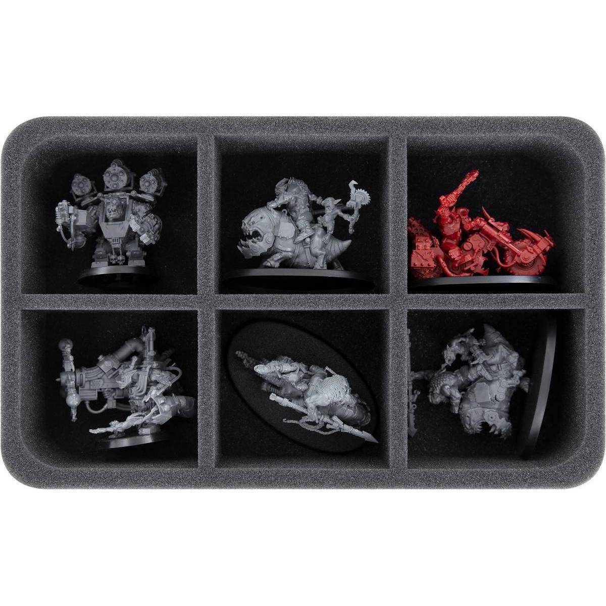HS060A050 - Schaumstoffeinlage für Orks - 6 Fächer