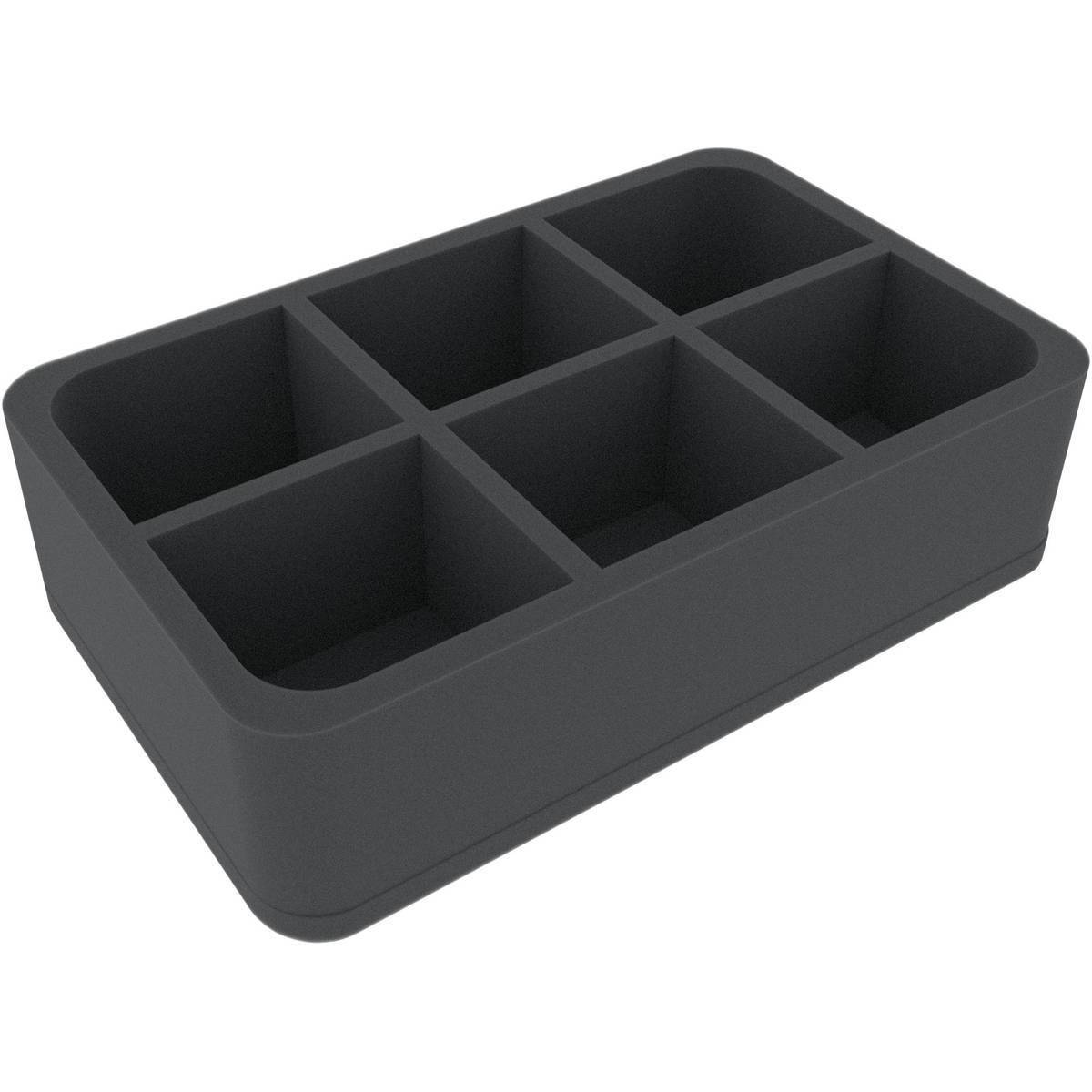 HS075A009 - Schaumstoffeinlage für Adeptus Titanicus - 6 Fächer