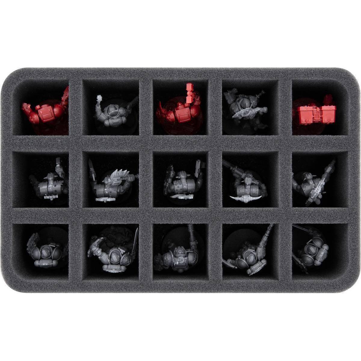 HS070A012 - Schaumstoffeinlage für Space Marines - 15 Fächer