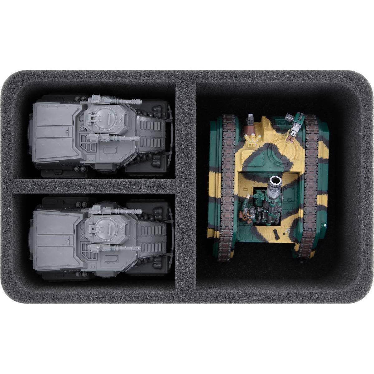 HS080A007 - Schaumstoffeinlage für Astra Militarum - 3 Fächer