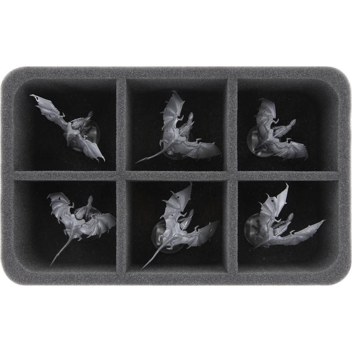 HS075A020 - Schaumstoffeinlage für Tyranids - 12 Fächer