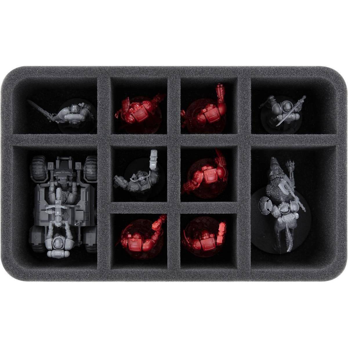 HS070A013 - Schaumstoffeinlage für Space Marines - 10 Fächer