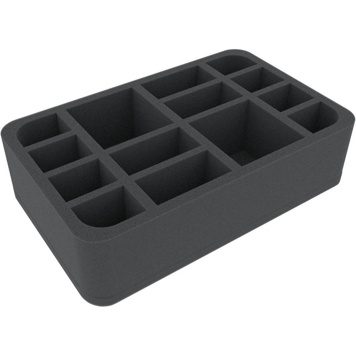 HSMEDJ070BO - Half-Size Schaumstoffeinlage mit 14 Fächern