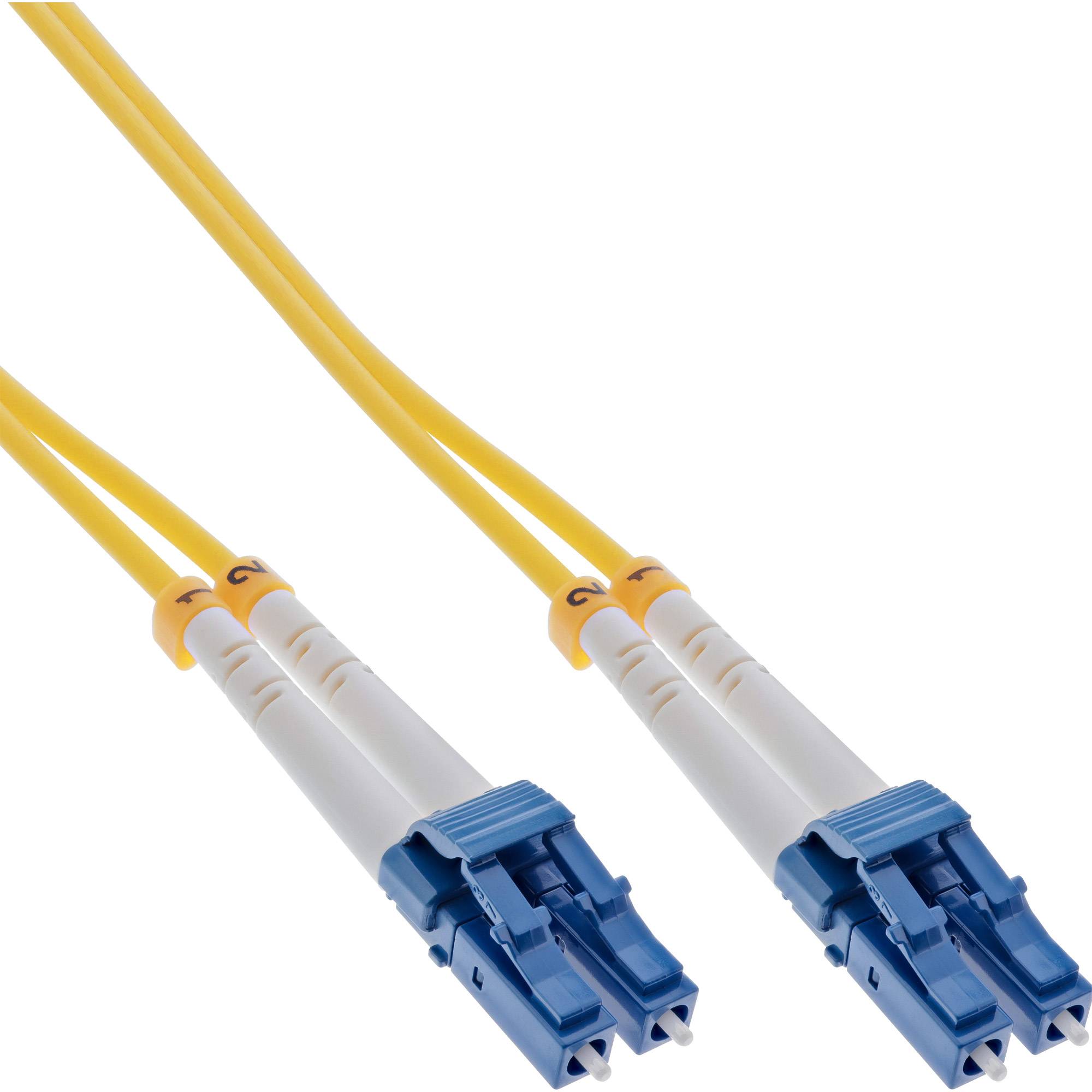 INLINE - LWL Duplex Kabel - LC/LC - 9/125µm - OS2 - 5m
