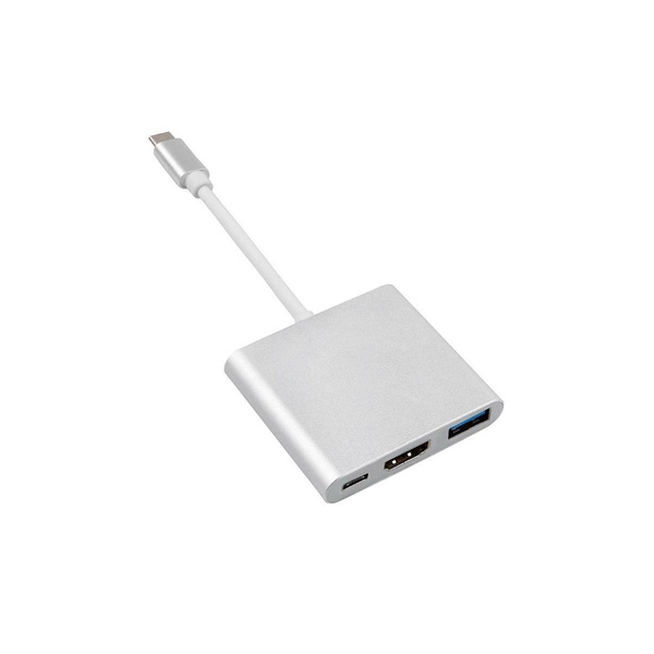 MCTV-840 - Adapter HUB USB Type-C - HDMI / USB 3.0 / USB-C / PD Maclean, 4K*2K@30Hz , HDCP