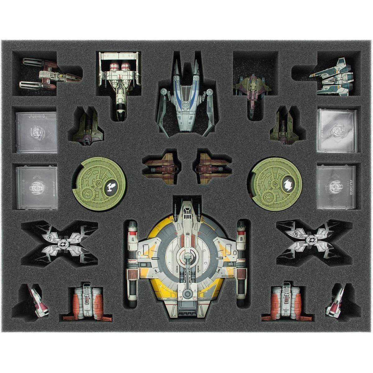 FSJZ040BO - 40 mm Full-Size Schaumstoffeinlage für Star Wars X-WING Shadow Caster