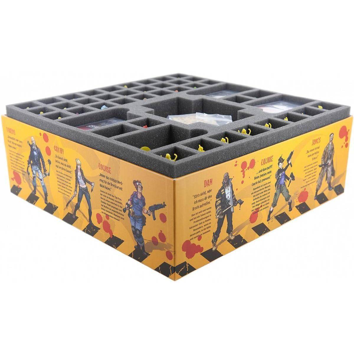 AG05SET - Schaumstoff-Set für Zombicide Staffel 3 Rue Morgue