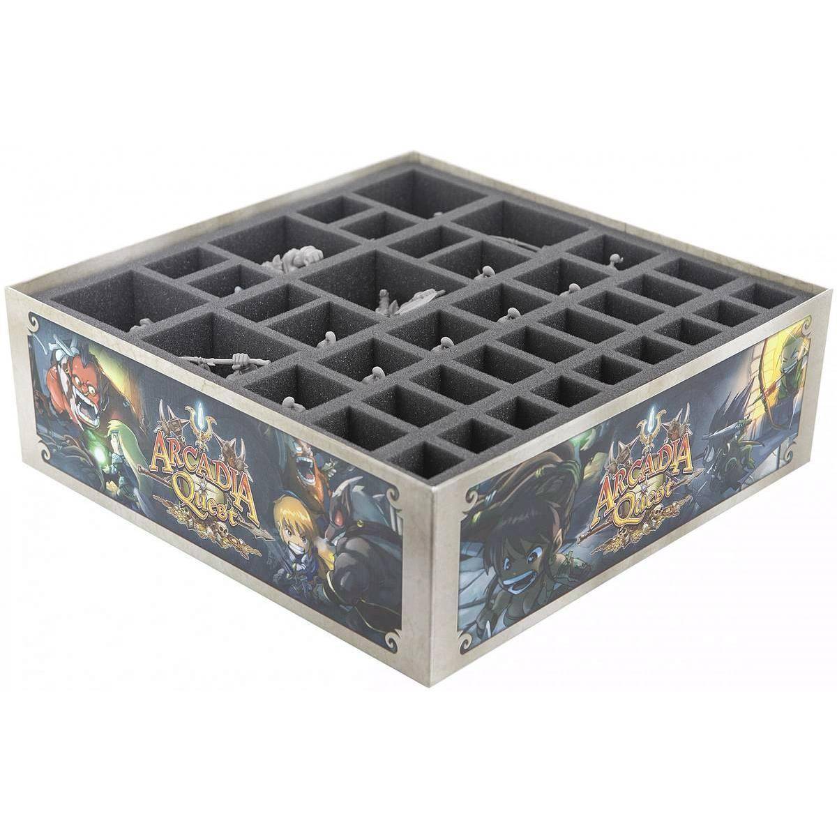 AG09SET - Schaumstoff-Set für Arcadia Quest Brettspielbox