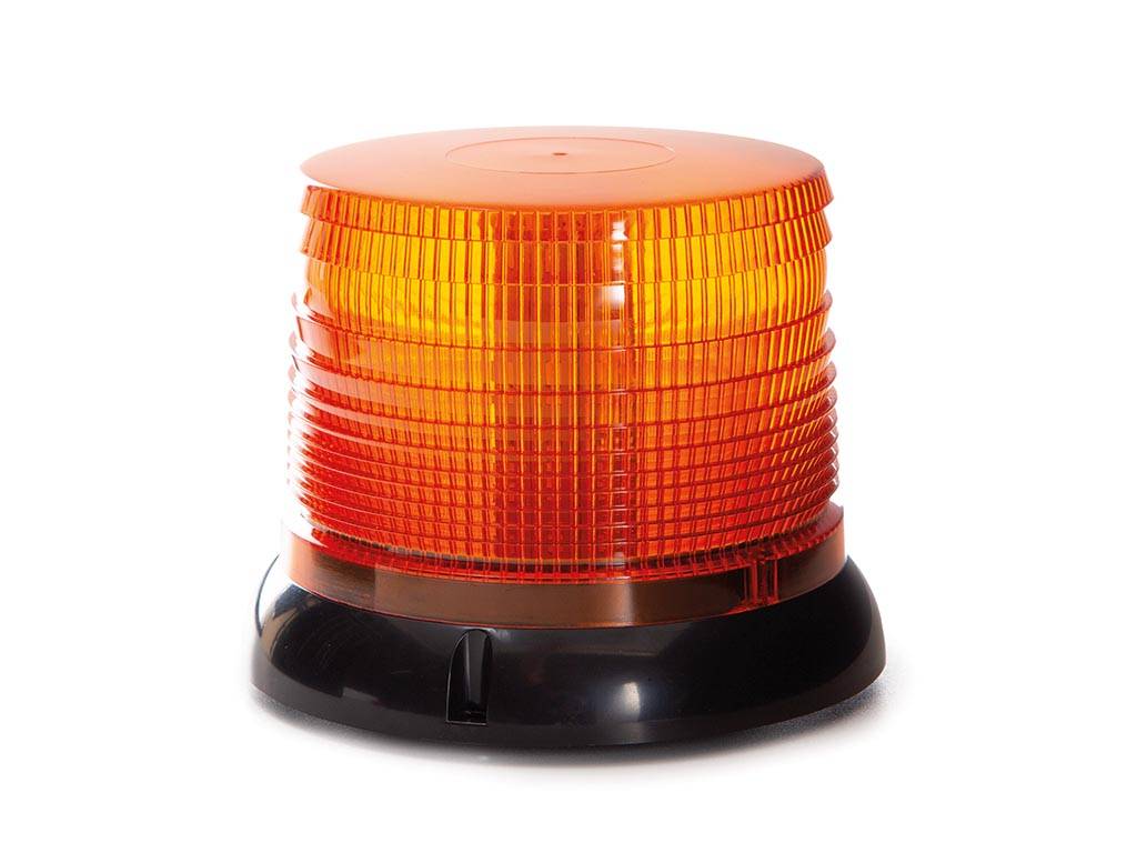 Perel LED-Blinklicht mit USB-Anschluss Orange