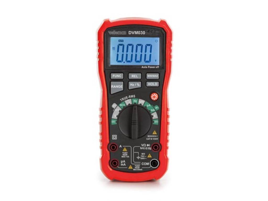 Digital-Multimeter, Datenhaltefunktion - CAT III - 1000 V - 8 Funktionen