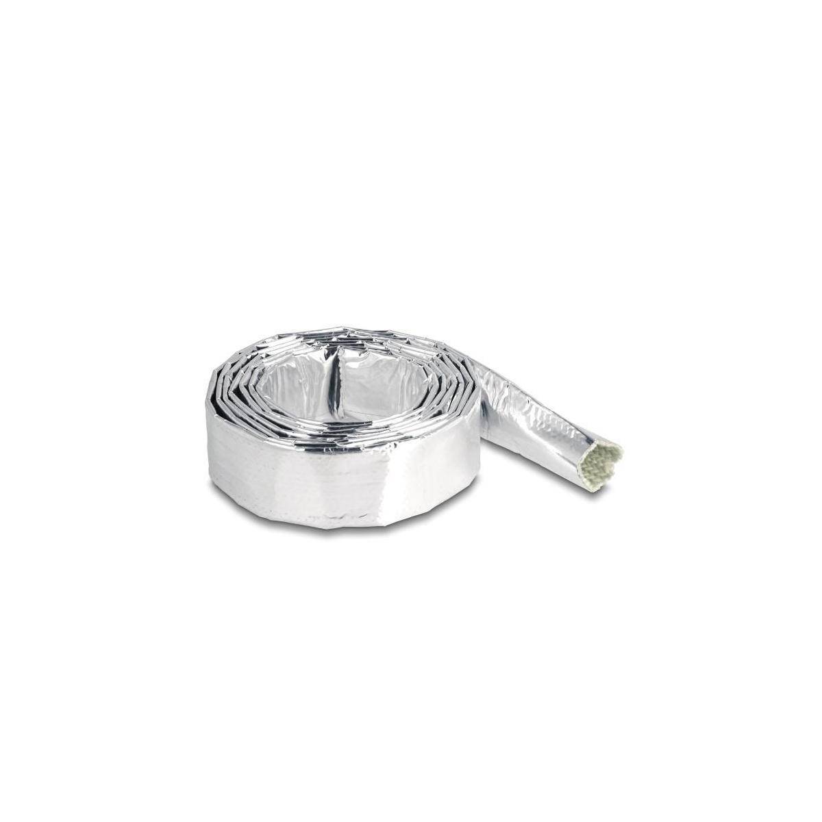 Delock Isolierschlauch - glass fiber, aluminum - Silber - 2 m