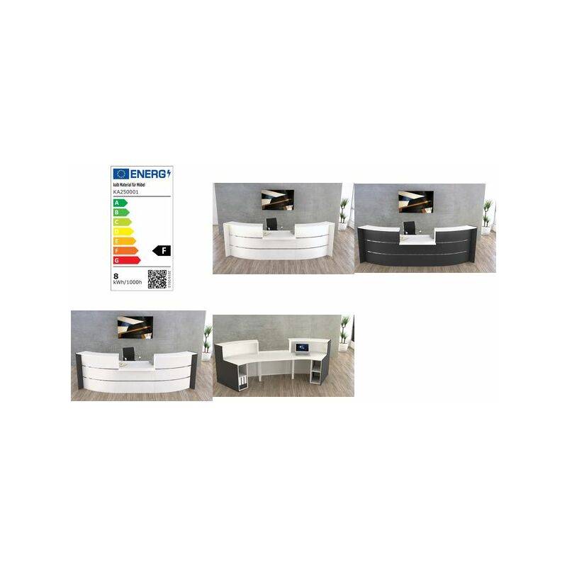 kerkmann LED-Beleuchtungsset für Theke BARI, 3,2 m