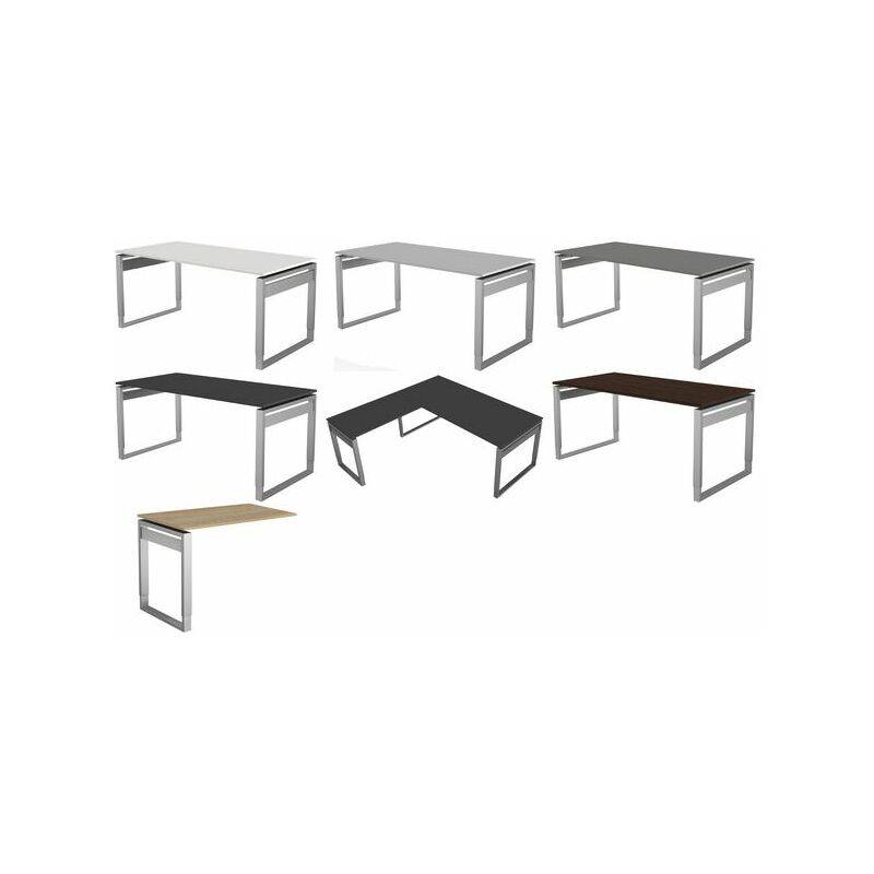 kerkmann Schreibtisch Form 5, (B)1.200 x (T)800 mm,anthrazit