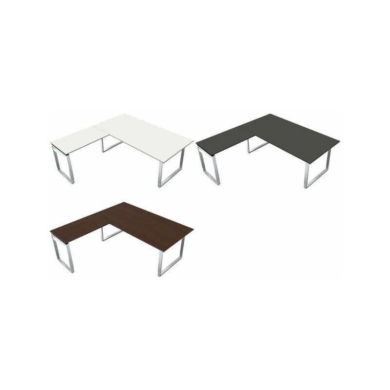 kerkmann Schreibtisch AVETO mit Anbau, (B)2.000 mm, weiß