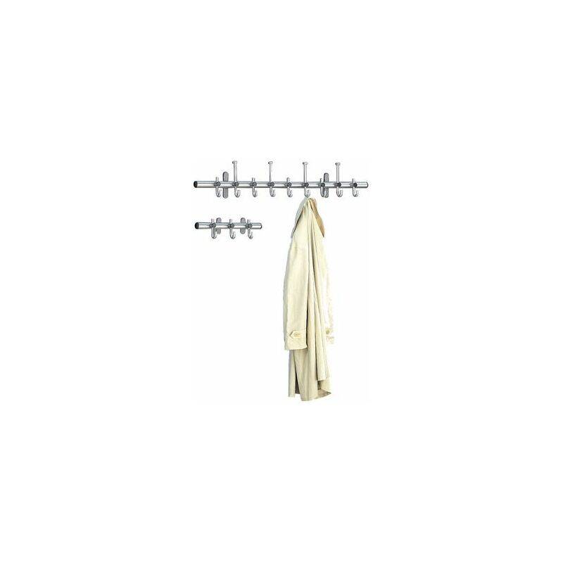 kerkmann Wandgarderobe Arte, 9 Haken, silber
