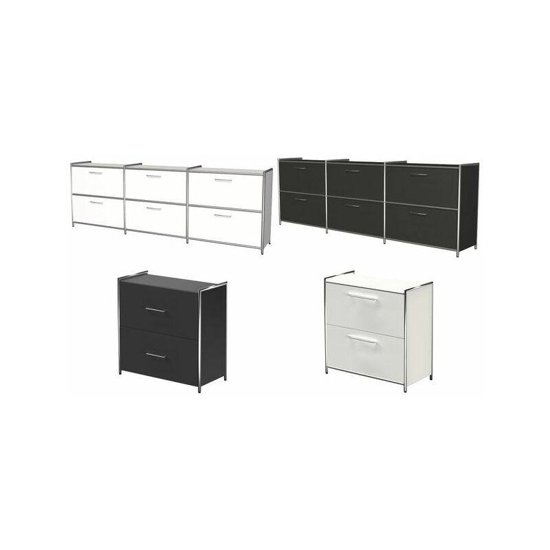 kerkmann Sideboard ARTLINE, 2 Ordnerhöhen, 6 Schubladen