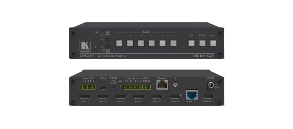Kramer 4K HDMI Auto-Switcher VS-611DT