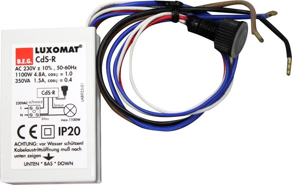 BEG Brück Electronic Dämmerungssschalter CdS-R