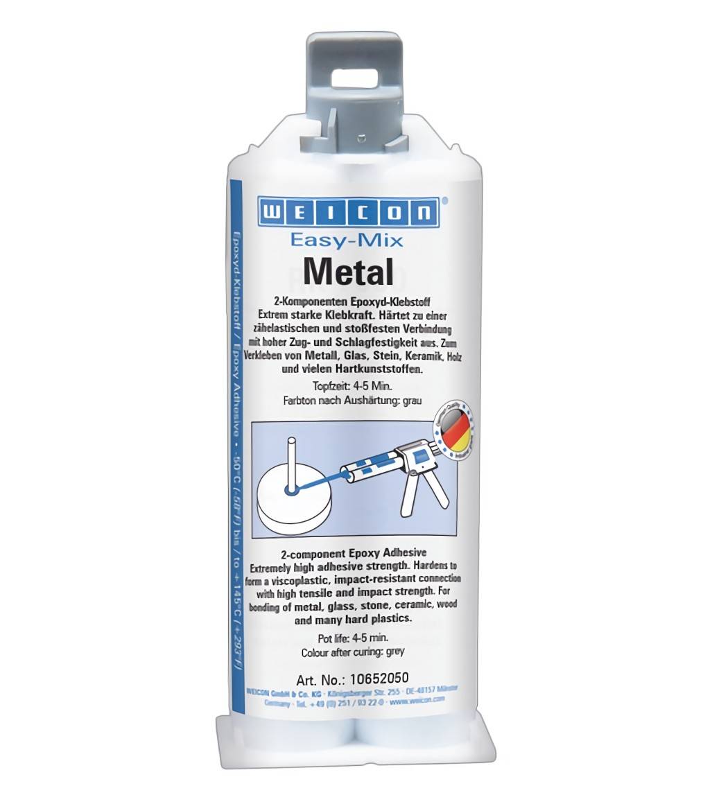 Weicon 10018047 (10652050) WEICON Easy-Mix Metal 50 ml Epoxyd-Klebstoff