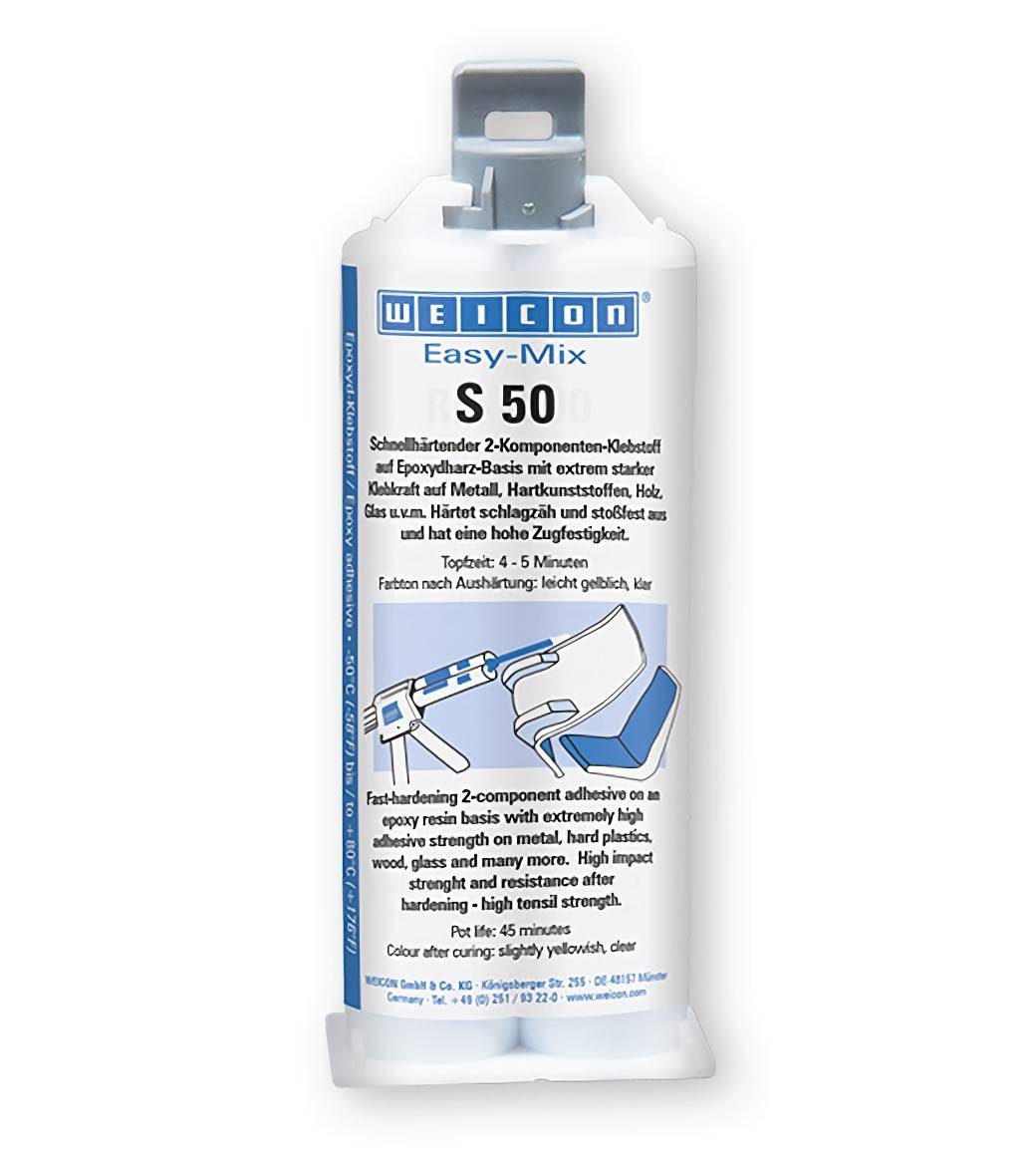 Weicon 10005230 (10650050) WEICON Easy-Mix S 50 50 ml Epoxyd-Klebstoff