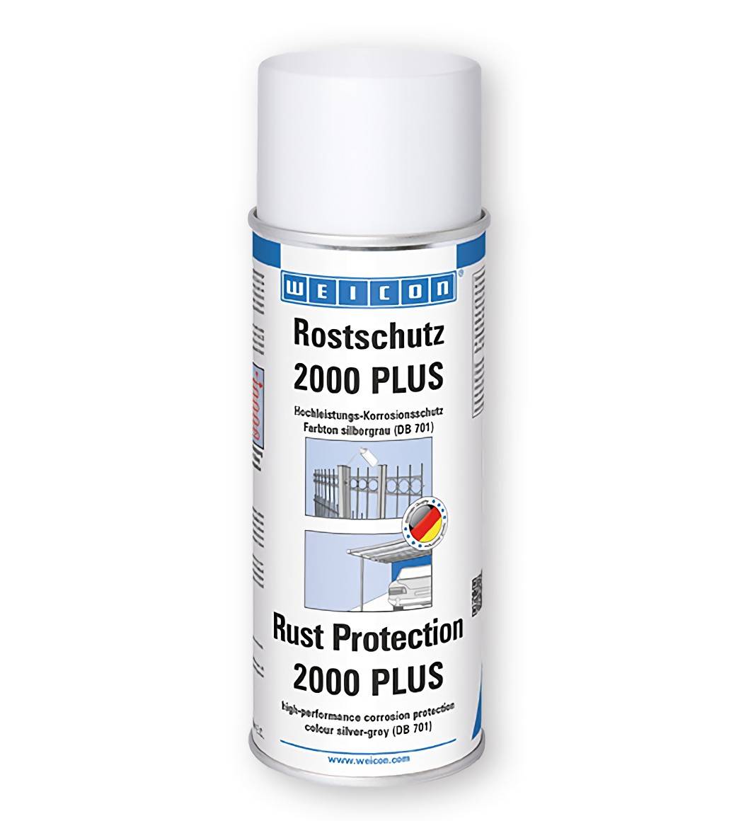 Weicon 10021354 (11013400) WEICON Rostschutz 2000 PLUS 400 ml, - silbergrau -