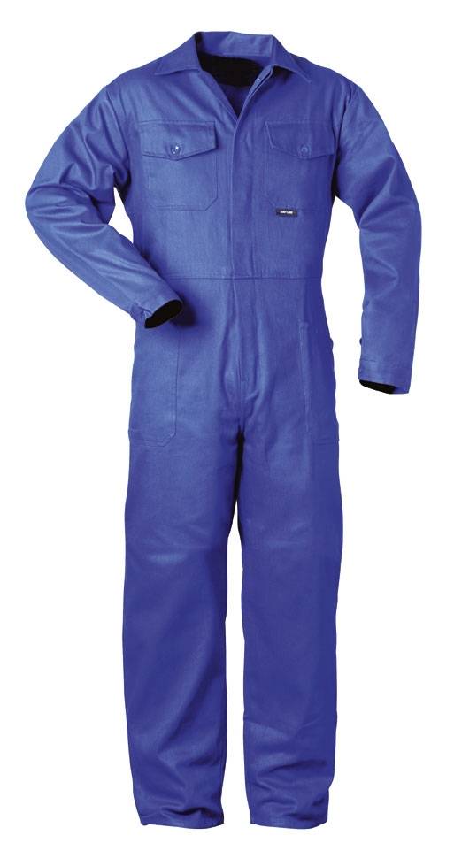 KOBLENZ, Overall, Craftland, 100% Baumwolle, Kornblau, Gr.62