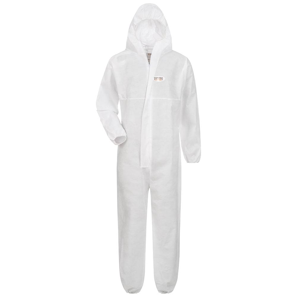 WANNSEE SMS - Overall TECTOR® PSA Kat. 3 Typ 5/6, Weiß, Gr.XL