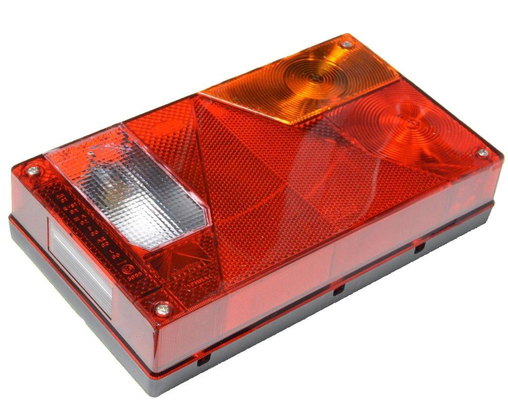 Aspöck Multipoint 1 - Leuchte rechts - Bajonettanschluß + Rückfahrscheinwerfer