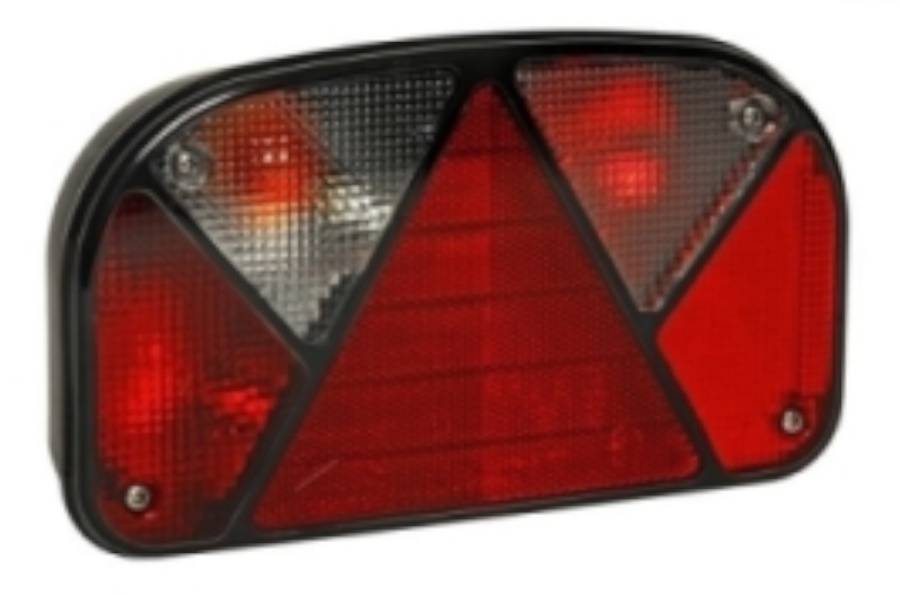 Aspöck Multipoint 2 - Lampe links mit Nebelschlussleuchte 24-7000-007