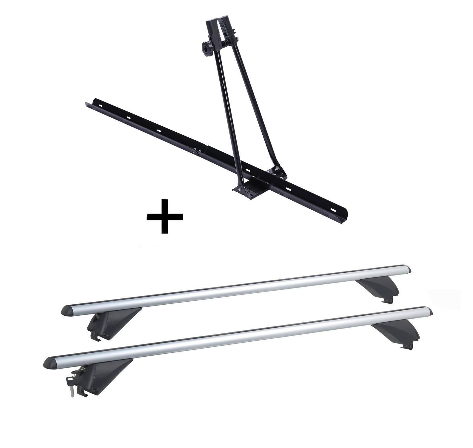 Fahrradträger ORION + Alu Dachträger RB003 kompatibel mit für Opel Astra H Kombi (5Türer) 2007-2011