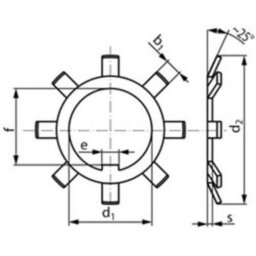 SKF MBL30 SKF Sicherungsblech Innen-Ø 150 mm Außen-Ø 189 mm Breite2 mm