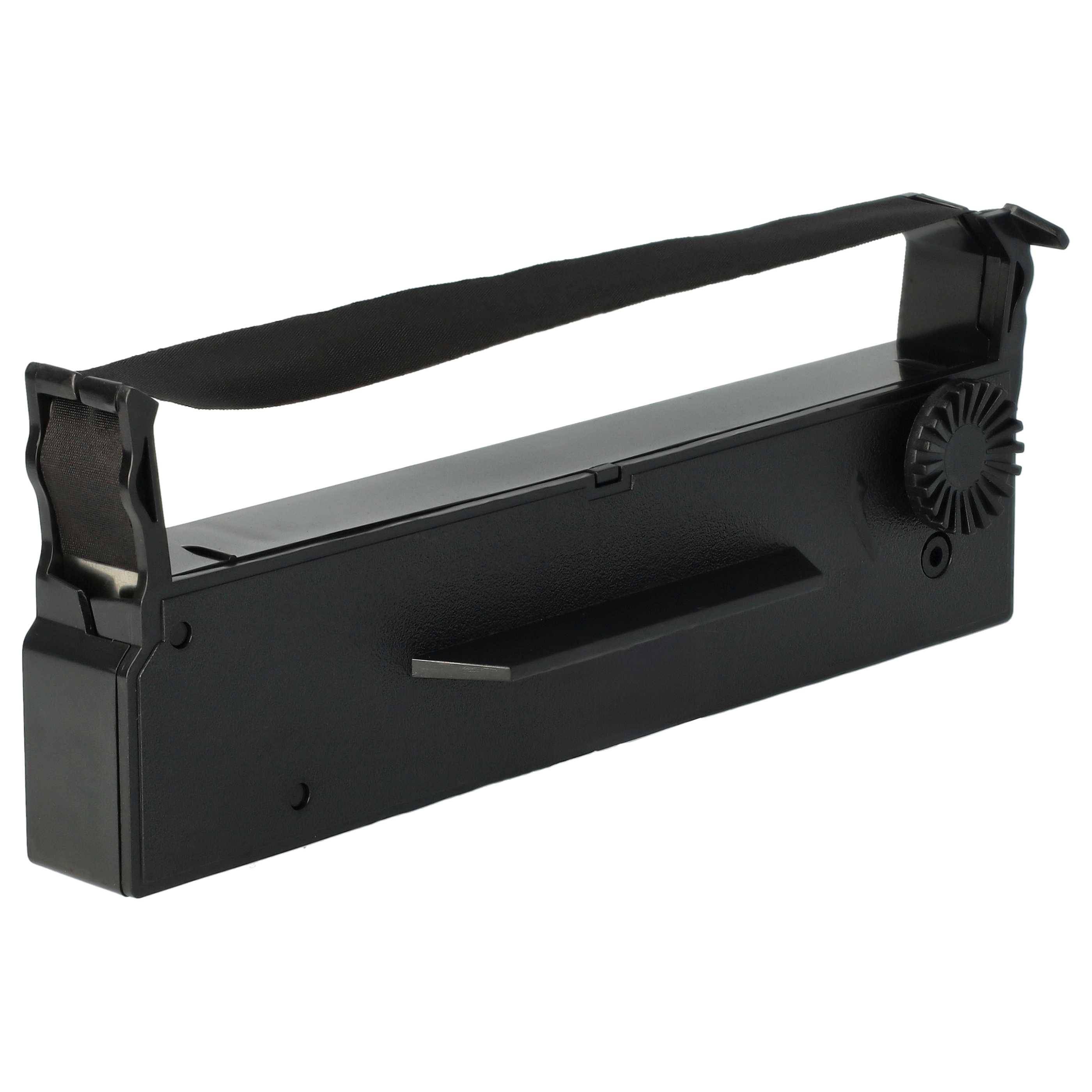 vhbw 1x Farbband Schriftband kompatibel mit Epson TM-H 3000 | TM-H 3000 R, TM 290, TM 295, TM 290 II Nadeldrucker, Bondrucker - Schwarz