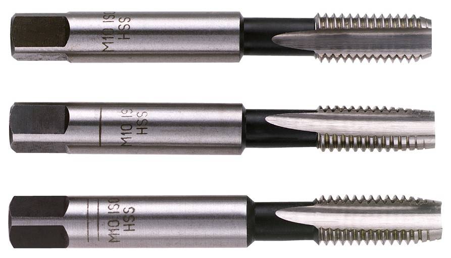 Facom 227.20X250T3 Standard-Gewindebohrer M20 Satz, 3-tlg