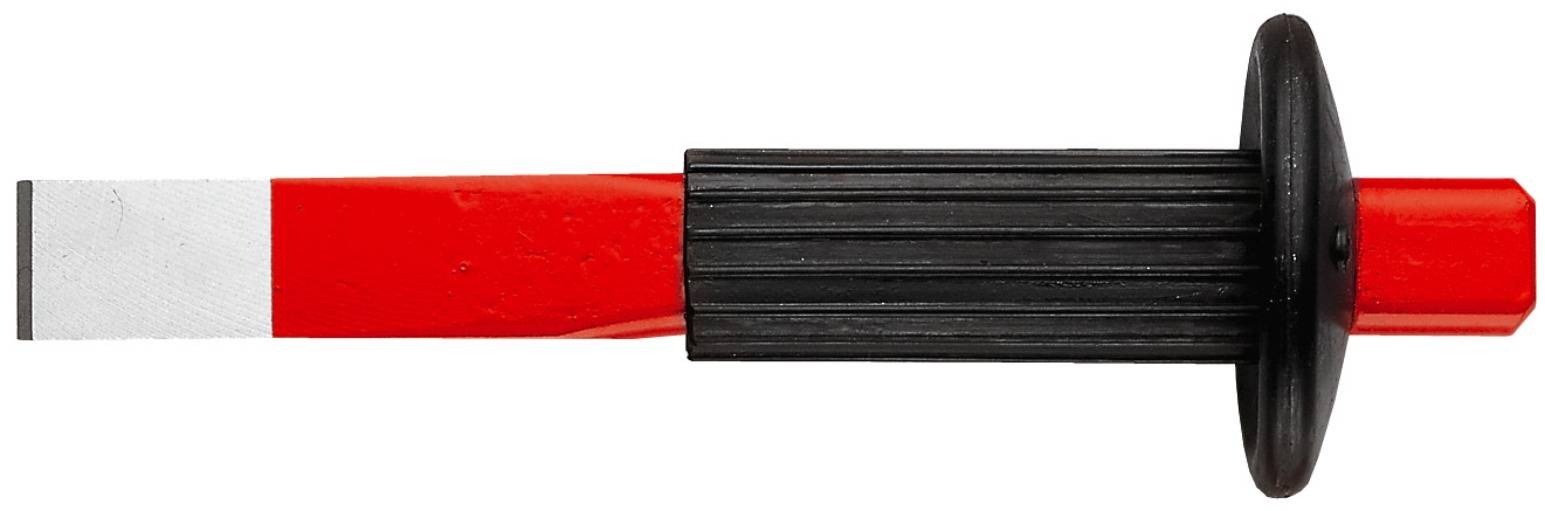 Facom 263.P25 Flachmeissel mit Handschutz 27 mm 250 mm