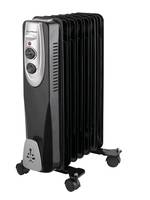 Exquisit Gutfels HR 32007 schwarz Radiator 7 Rippen 1500W