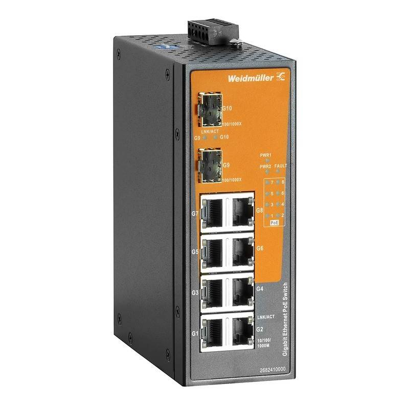 Weidmüller Netzwerk-Switch IESWEL108GTPOE2GESFP