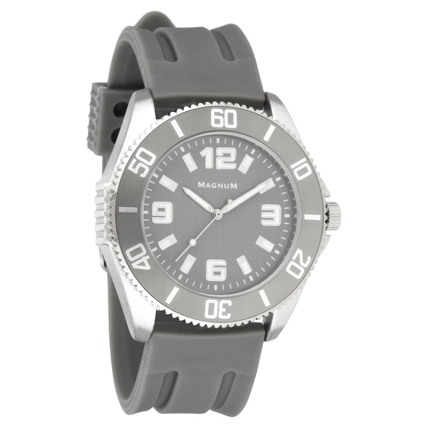 Magnum Herrenarmbanduhr mit Silikonarmband Analog Sportuhr Businessuhr Japanisches Quarzuhrwerk Quarzuhr - 2-LD5049-8 Magnum Herrenarmbanduhr mit Silikonarmband Analog Sportuhr Businessuhr Japanisches Quarzuhrwerk Quarzuhr - 2-LD5049-8