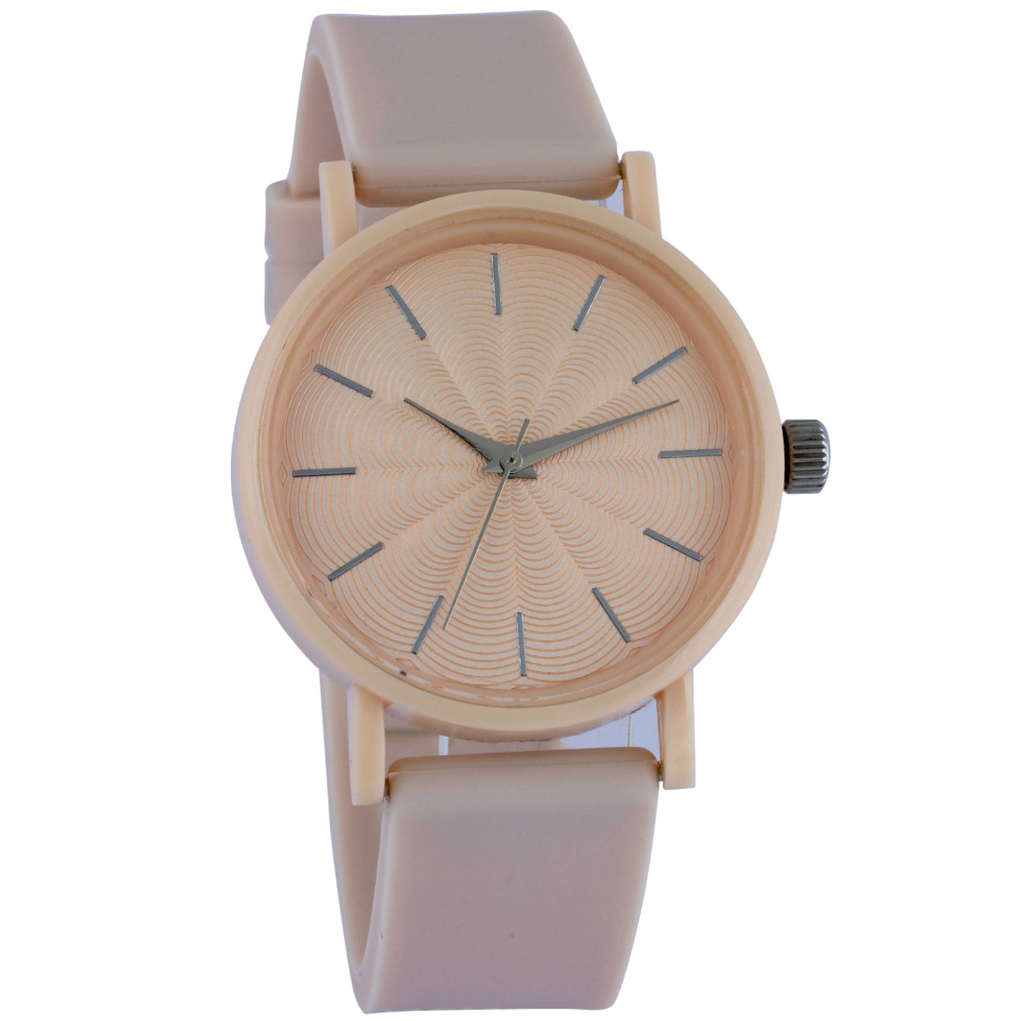 Herrenarmbanduhr mit Silikonarmband Analog Sportuhr 36 mm Japanisches Quarzuhrwerk Quarzuhr - 2-AN0121-4