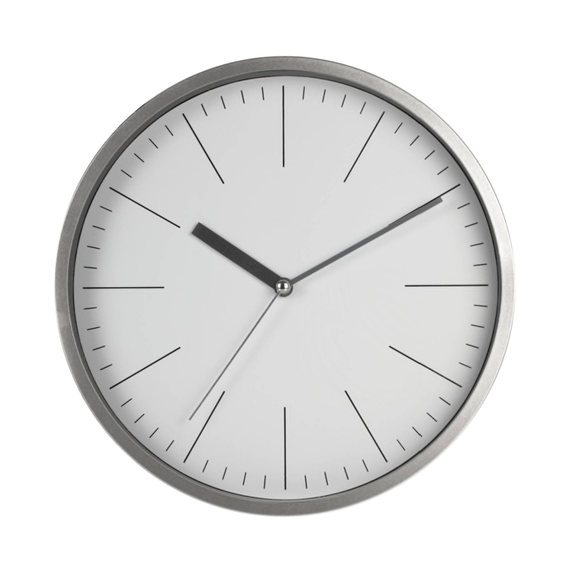 Wanduhr Sweep Uhrwerk lautlos kein Ticken Analog Weiß - 4-LD5290-2