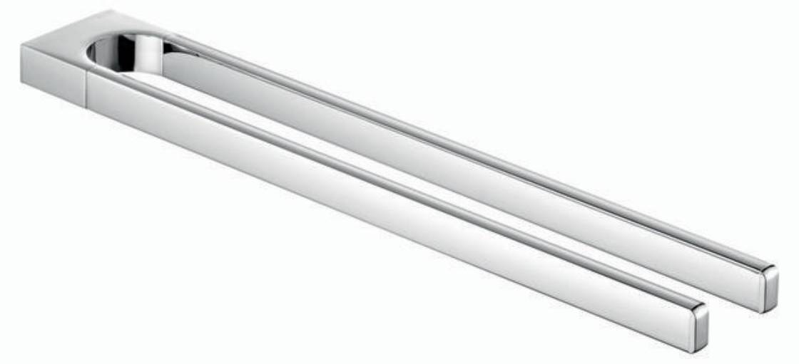 KEUCO 12718010000 Keuco Handtuchhalter COLLECTION MOLL 2-teilig festst 450mm vc